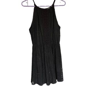 Lush Lace Black Dress Women’s Size Medium